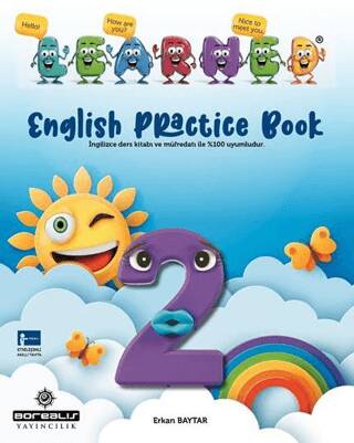 Borealis Yayınları 2. Sınıf Super Practice Book Learned - Erkan Baytar kitap kapağı