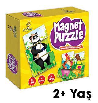 2+ Yaş Magnet Puzzle Dikkat Geliştiren Zeka Oyunu - Kolektif kitap kapağı