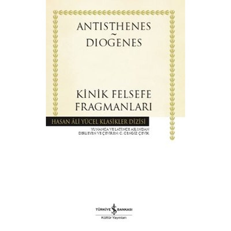 Kinik Felsefe Fragmanları | İş Bankası Kültür Yayınları