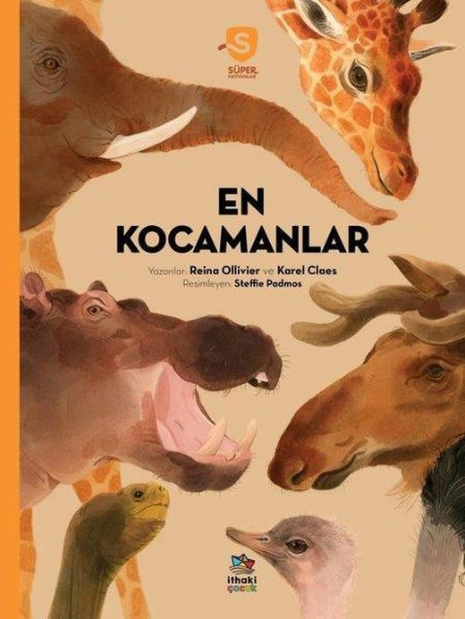 En Kocamanlar - Süper Hayvanlar Serisi | İthaki Çocuk (İnce Kapak)