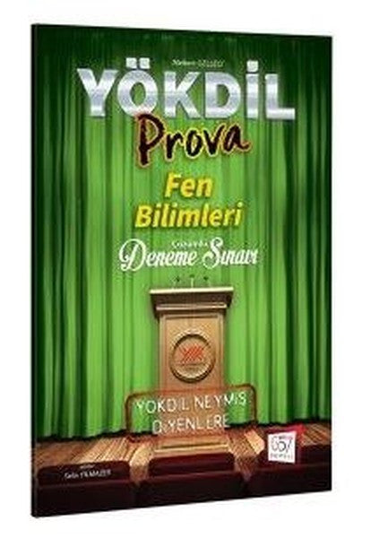 2017 YÖKDİL Prova Fen Bilimleri Çözümlü Deneme Sınavı - Kolektif kitap kapağı