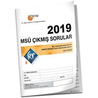 2019 MSÜ Çıkmış Sorular Tıpkı Basım Kitapçığı - Kolektif kitap kapağı