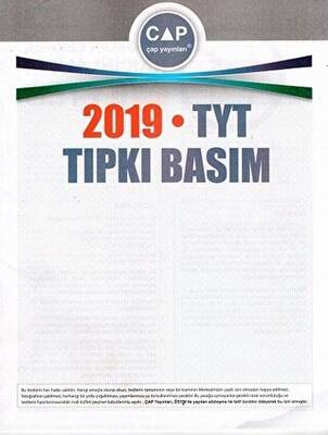 2019 TYT Tıpkı Basım - Kolektif kitap kapağı