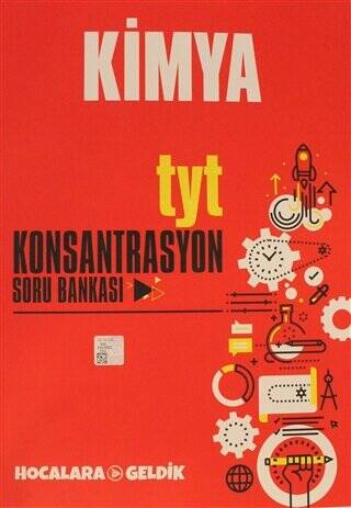 TYT Kimya Konsantrasyon Soru Bankası - Serdar Şentürk kitap kapağı