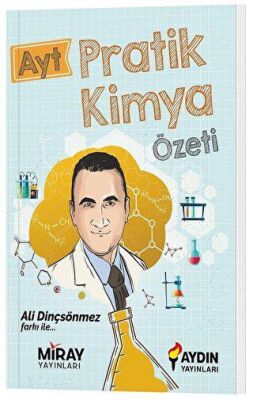AYT Pratik Kimya Özeti Konu Anlatımı - Ali Dinçsönmez kitap kapağı