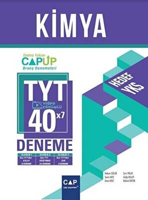 TYT Kimya 40 x 7 Up Deneme - Komisyon kitap kapağı