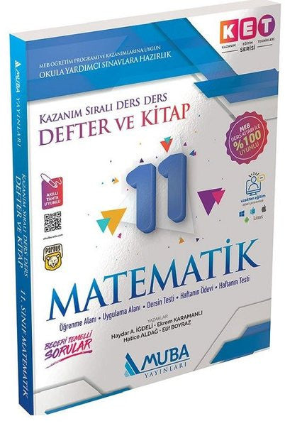 2022 11.Sınıf KET Serisi Matematik Defter ve Kitap - Kolektif kitap kapağı