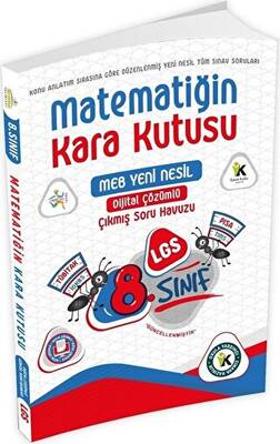 8.Sınıf LGS Matematiğin Kara Kutusu Dijital Çözümlü Çıkmış Soru Bankası - Kolektif kitap kapağı
