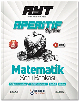 AYT Aperitif Matematik Soru Bankası - İbrahim Ataş kitap kapağı