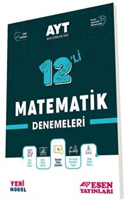 AYT Matematik 12 li Deneme - Kolektif kitap kapağı