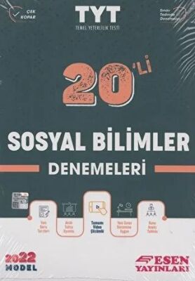 TYT Sosyal Bilimler 20 li Denemeleri - Kolektif kitap kapağı
