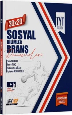 TYT Sosyal Bilimler 30x20 Denemeleri - Kolektif kitap kapağı