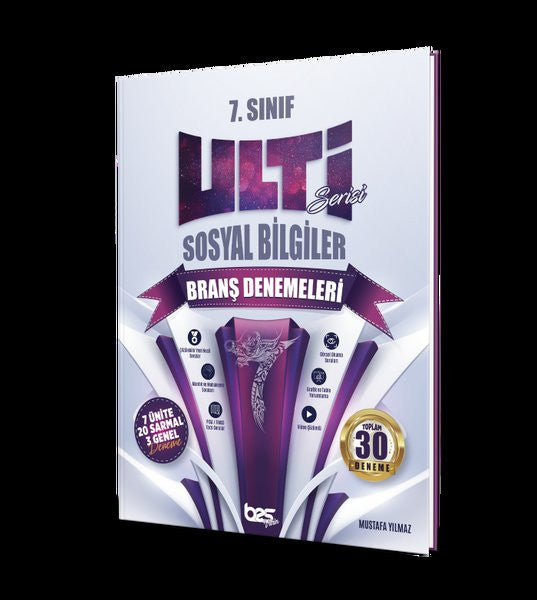 7.Sınıf Sosyal Bilgiler Ulti Serisi Denemeleri - Komisyon kitap kapağı
