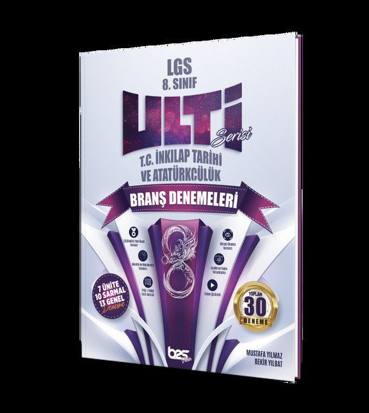 2023 8.Sınıf T.C. İnkılap Tarihi ve Atatürkçülük Ulti Branş Deneme - Kolektif kitap kapağı