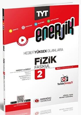 Enerjik TYT Fizik Fasikülleri - 2 - Kolektif kitap kapağı