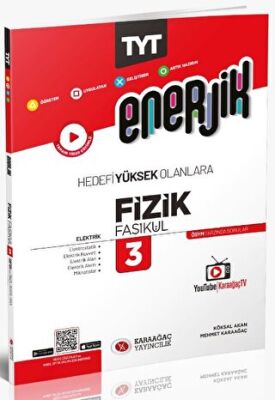 Enerjik TYT Fizik Fasikülleri - 3 - Kolektif kitap kapağı