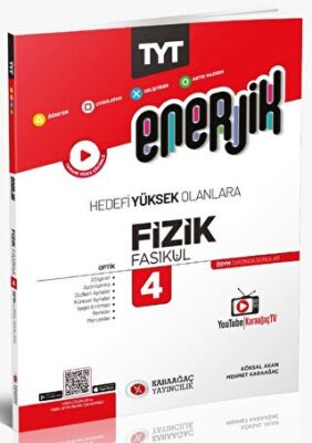 Enerjik TYT Fizik Fasikülleri - 4 - Kolektif kitap kapağı