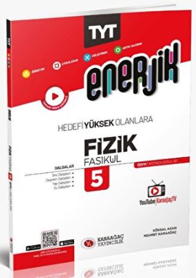 Enerjik TYT Fizik Fasikülleri - 5 - Kolektif kitap kapağı