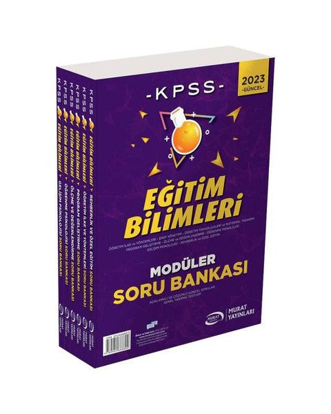 2023 KPSS Eğitim Bilimleri Soru Bankası Modüler Set - Kolektif kitap kapağı