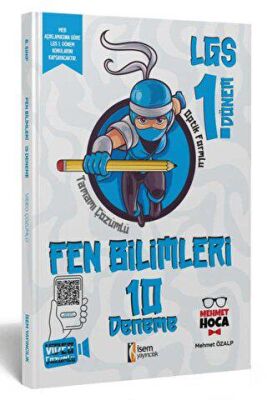 2023 LGS 1. Dönem Fen Bilimleri 10 Branş Deneme - Mehmet Özalp kitap kapağı