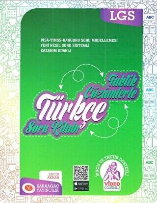 Taktik Çözümlerle LGS Türkçe Soru Kitabı - Kolektif kitap kapağı