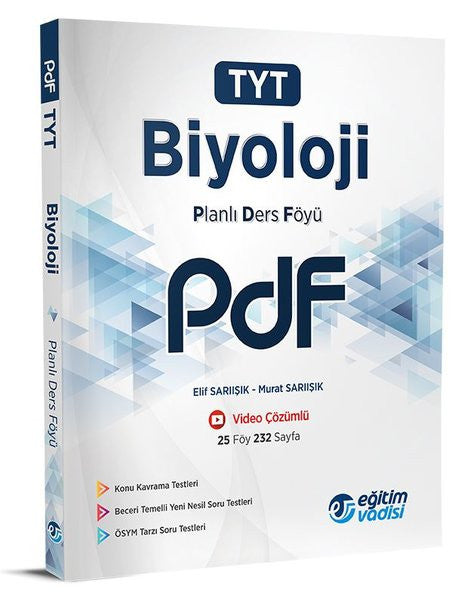 2023 TYT Biyoloji Planlı Ders Föyü - Kolektif kitap kapağı