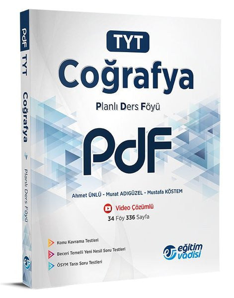 2023 TYT Coğrafya Planlı Ders Föyü - Kolektif kitap kapağı