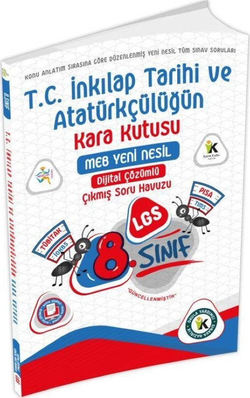 8.Sınıf LGS T.C İnkılap Tarihi ve Atatürkçülüğün Kara Kutusu Dijital Çözümlü Çıkmış Soru Bankası - Kolektif kitap kapağı