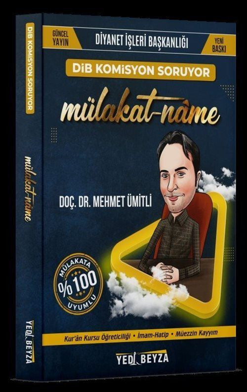 2024 DİB Mülakt Kitabı Mülakatname - Doç. Dr. Mehmet Ümitli kitap kapağı