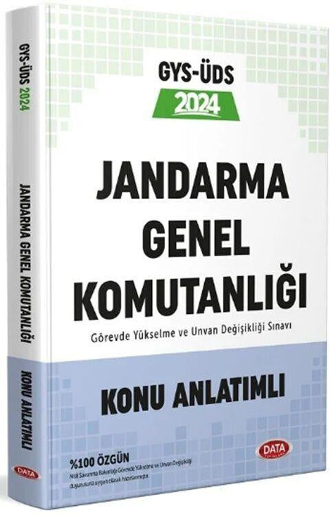 2024 Gys Jandarma Genel Komutanlığı Konu Anlatımlı Data Yayınları - Data Komisyon kitap kapağı