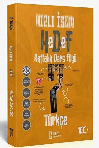 Hızlı İsem Hedef 7. Sınıf Türkçe Haftalık Ders Föyü - Sinan Sürsavur kitap kapağı