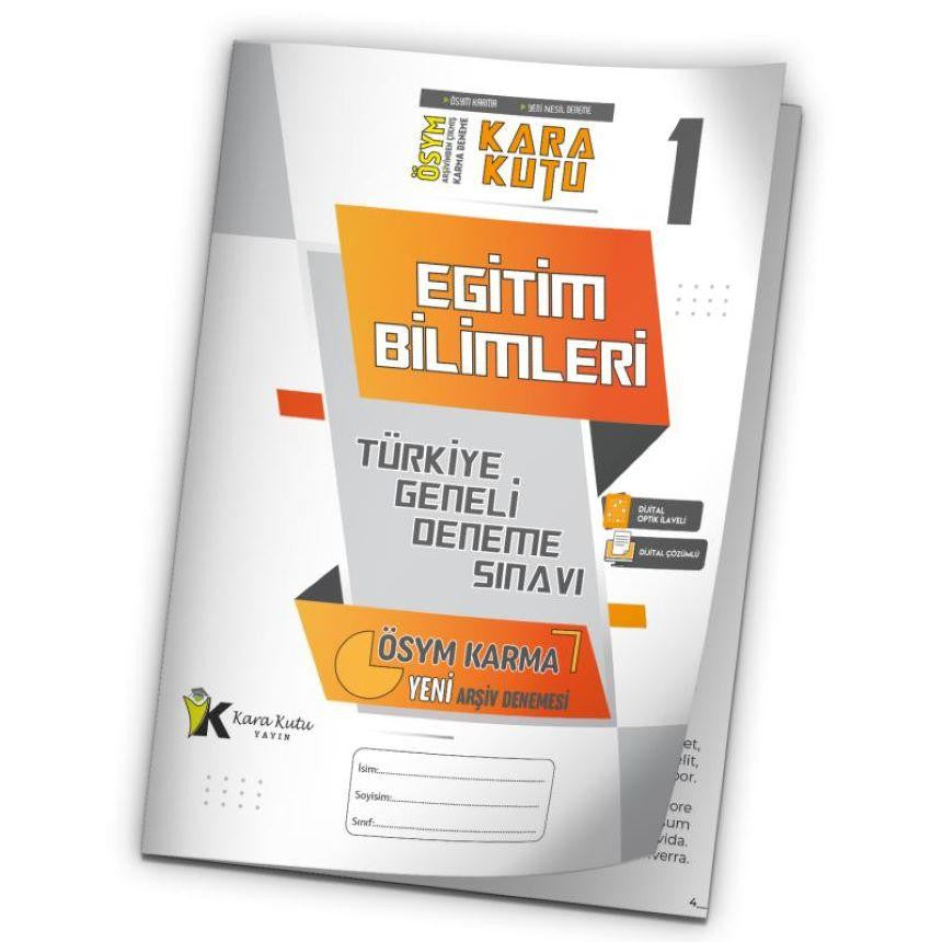 2025 KPSS Eğitim Bilimleri ÖSYM Arşivi Karma Kara Kutu Çıkmış Soru TG D.Çözümlü Deneme 10/1.Kitapçık kitap kapağı