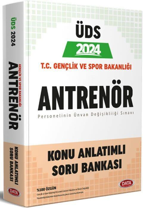2024 ÜDS T.C. Gençlik ve Spor Bakanlığı Antrenör Konu Anlatımlı Soru Bankası - Data Komisyon kitap kapağı