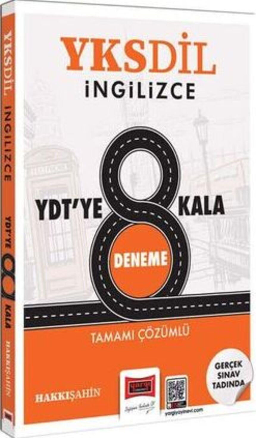2024 YKS-Dil İngilizce YDT'ye 8 Kala Deneme Tamamı Çözümlü kitap kapağı