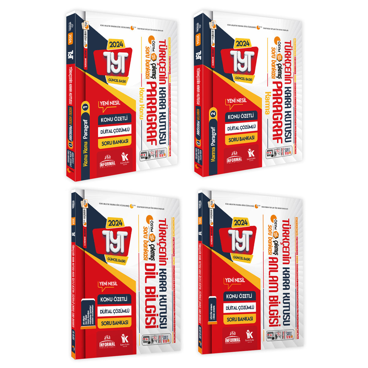YKS TYT Türkçenin Kara Kutusu Konu Özetli D.Çözümlü ÖSYM ÇIKMIŞ Soru Bankası Altın SET PAKET kitap kapağı