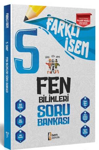 5.Sınıf Fen Bilimleri Soru Bankası - Komisyon kitap kapağı