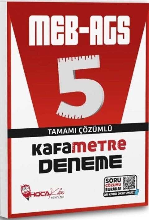 2025 MEB AGS KAFAMETRE Çözümlü 5 Deneme Hoca Kafası - Kolektif kitap kapağı