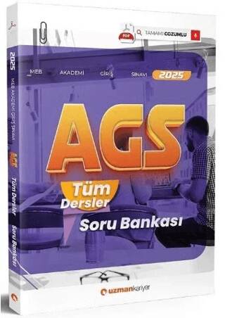 2025 MEB-AGS Tüm Dersler Soru Bankası Çözümlü - Kolektif kitap kapağı