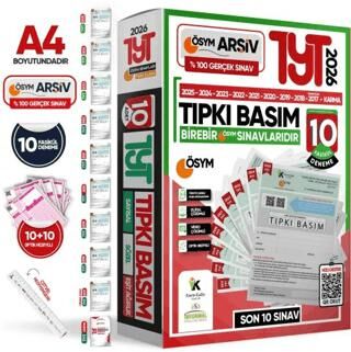 2025 YKS-TYT-MSÜ ÖSYM Çıkmış Soru Tıpkı Basım 12li (6+6) Deneme Paketi Video Çözümlü Türkiye Geneli - Kolektif kitap kapağı
