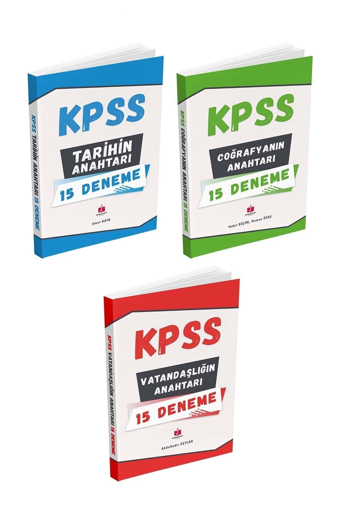 2026 Kpss Genel Kültür 3'Lü Deneme Seti - Tarih, Coğrafya Ve Vatandaşlık kitap kapağı