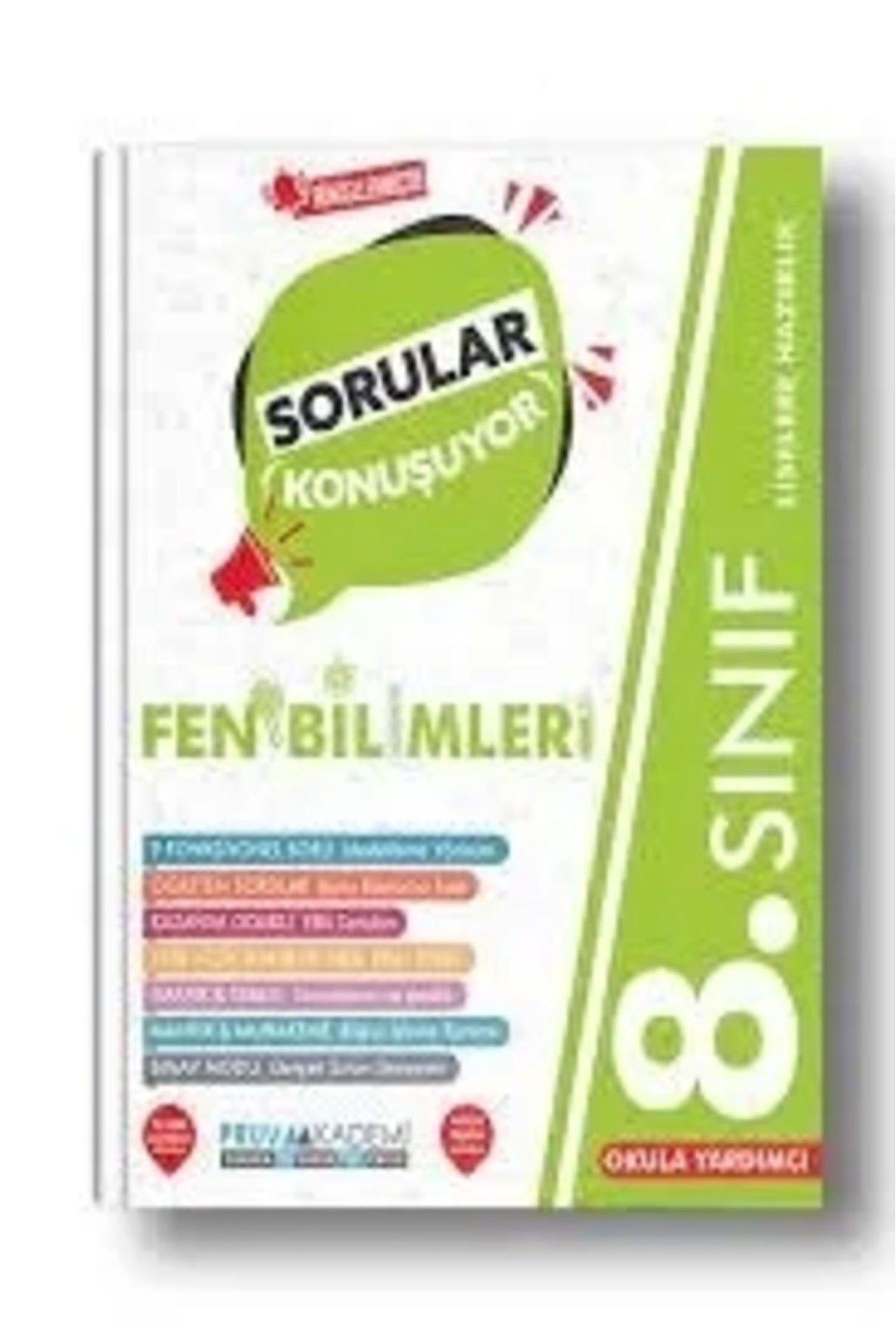 2026 Lgs 8.Sınıf Fen Bilimleri Sorular Konuşuyor Soru Bankası kitap kapağı