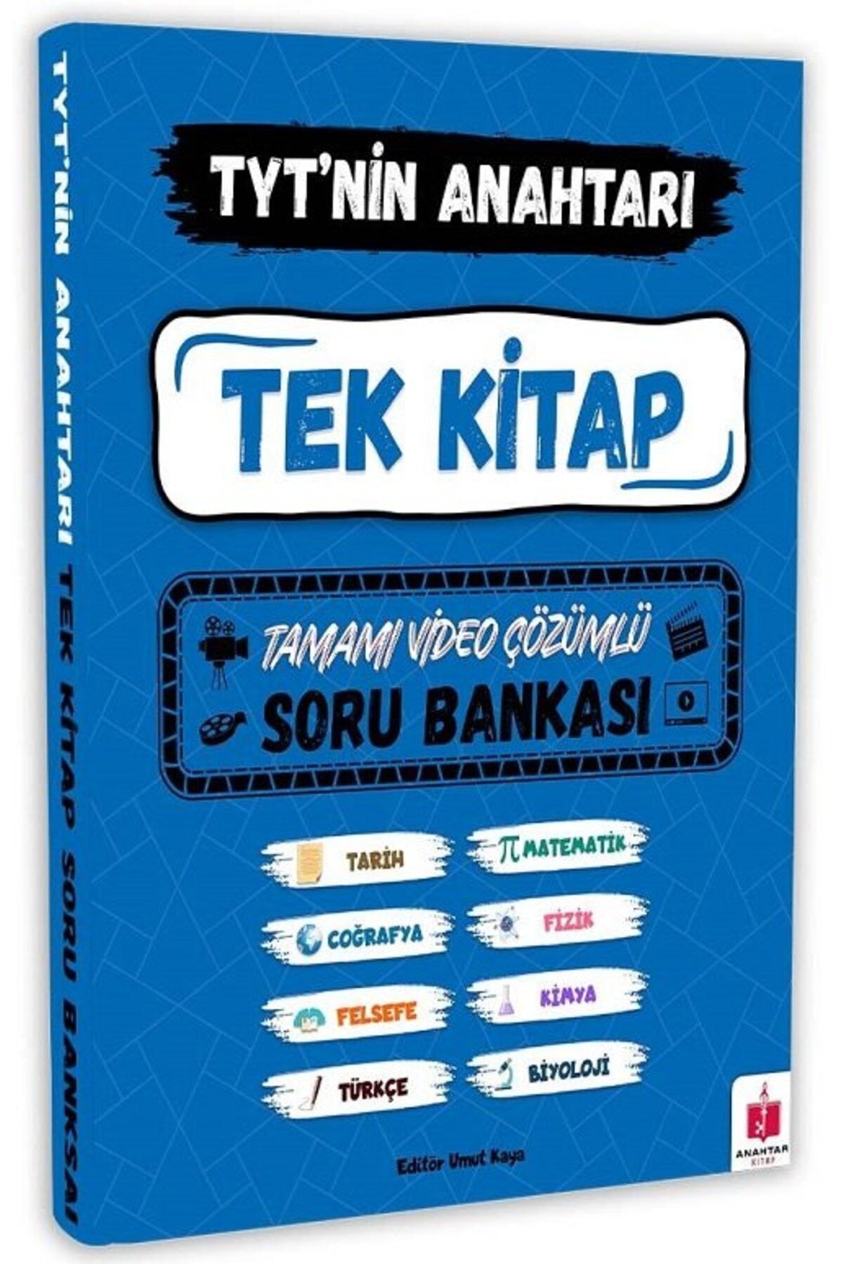 2026 Tyt'nin Anahtarı Tüm Dersler Tek Kitap Tamamı Video Çözümlü Soru Bankası kitap kapağı