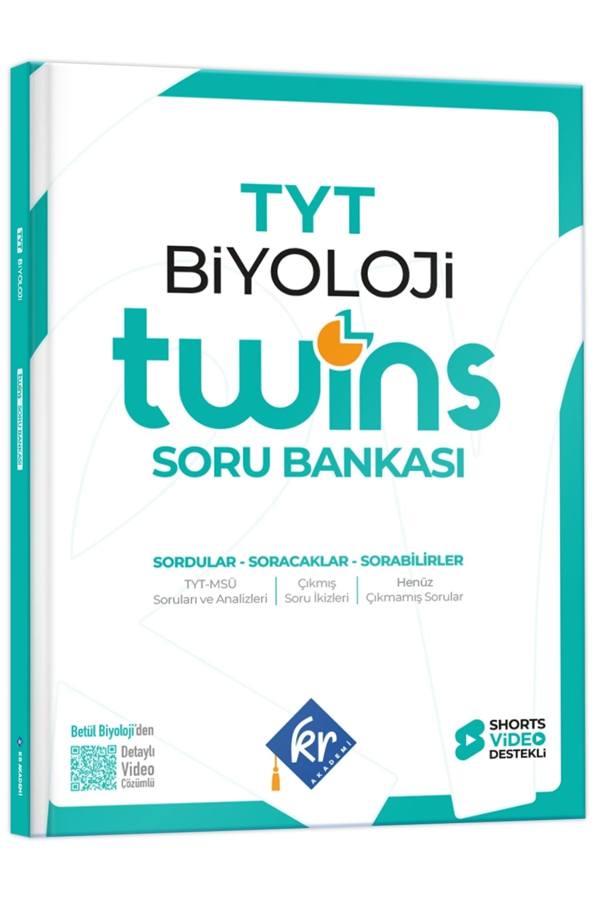 2027 TYT Twins Biyoloji Soru Bankası KR Akademi Yayınları kitap kapağı