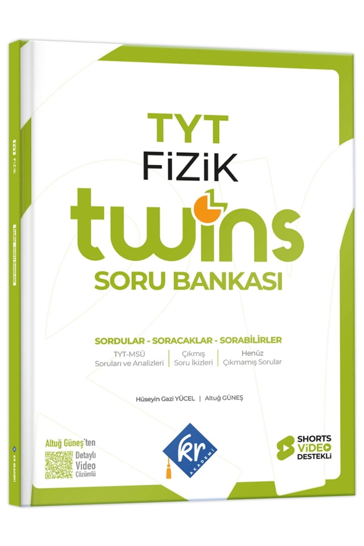 2027 TYT Twins Fizik Soru Bankası KR Akademi Yayınları kitap kapağı