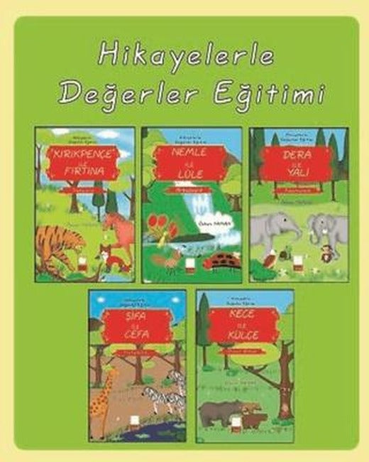 Hikayelerle Değerler Eğitimi Seti (5 Kitap Takım)