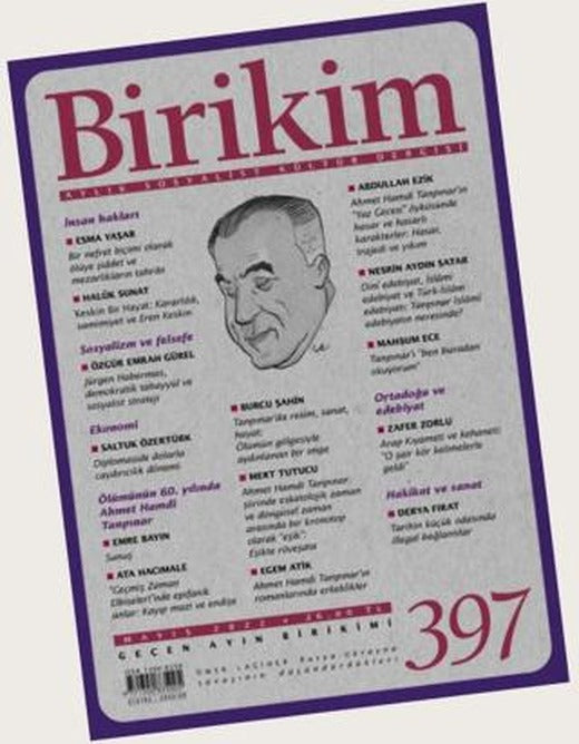 Birikim Aylık Sosyalist Kültür Dergisi Sayı: 397 Mayıs 2022 | Birikim Yayınları (Ciltsiz)