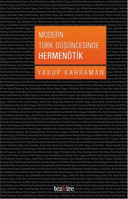 Modern Türk Düşüncesinde Hermenötik