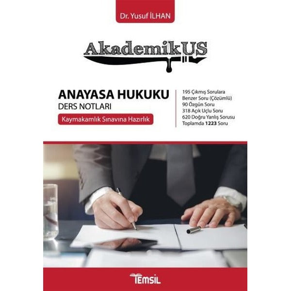 Akademikus Anayasa Hukuku Ders Notları | Temsil Kitap (Ciltsiz)