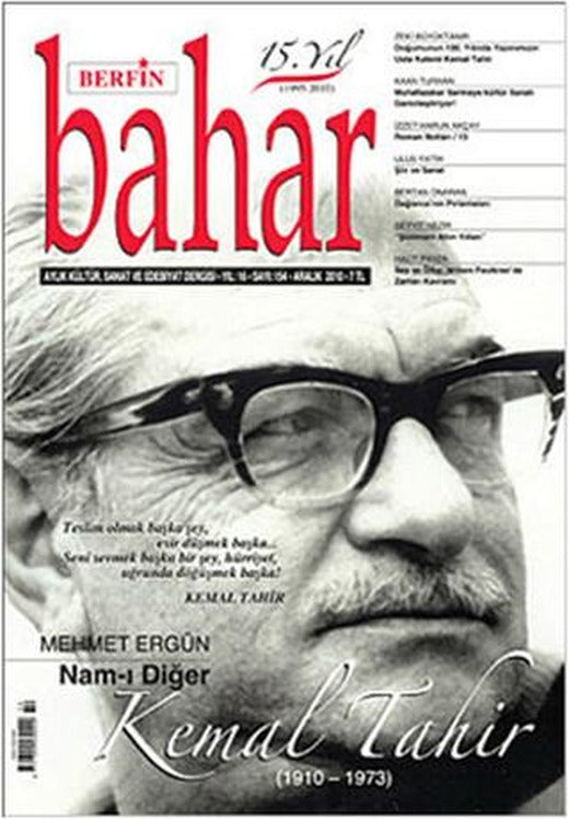 Berfin Bahar Aylık Kültür, Sanat ve Edebiyat Dergisi Sayı: 154 | Berfin Bahar Dergisi (Ciltsiz)