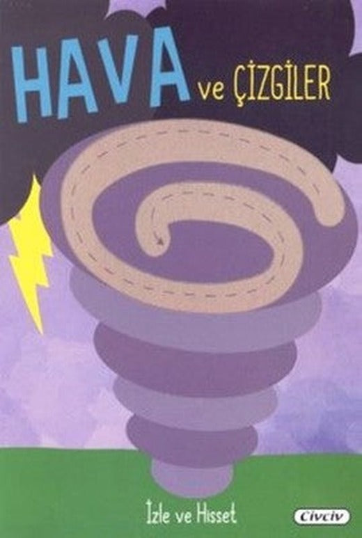 İzle ve Hisset-Hava ve Çizgiler | Çiçek Yayıncılık